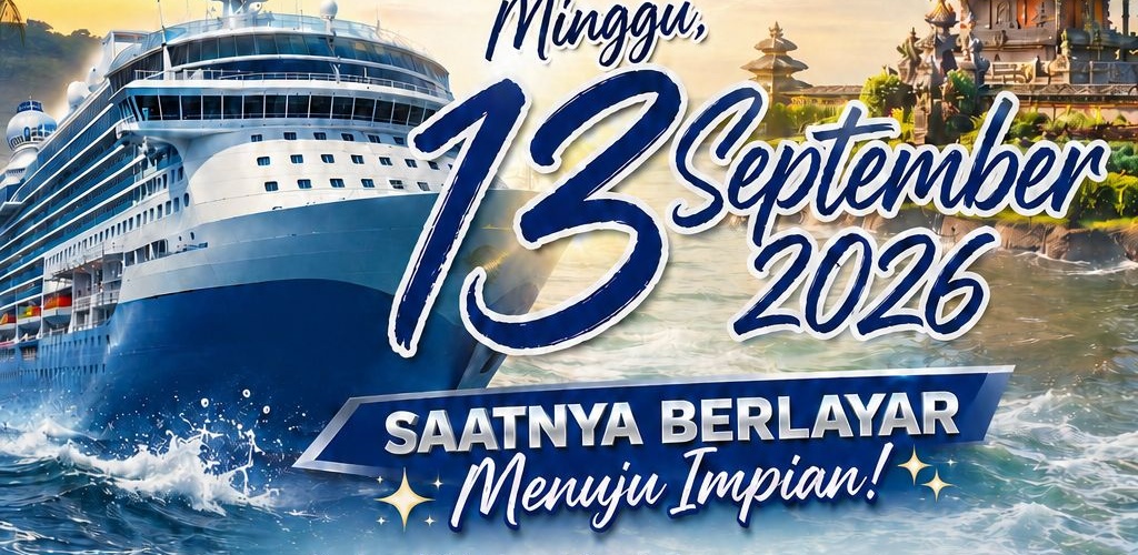 13 September 2026 Trip bali VISTARA
